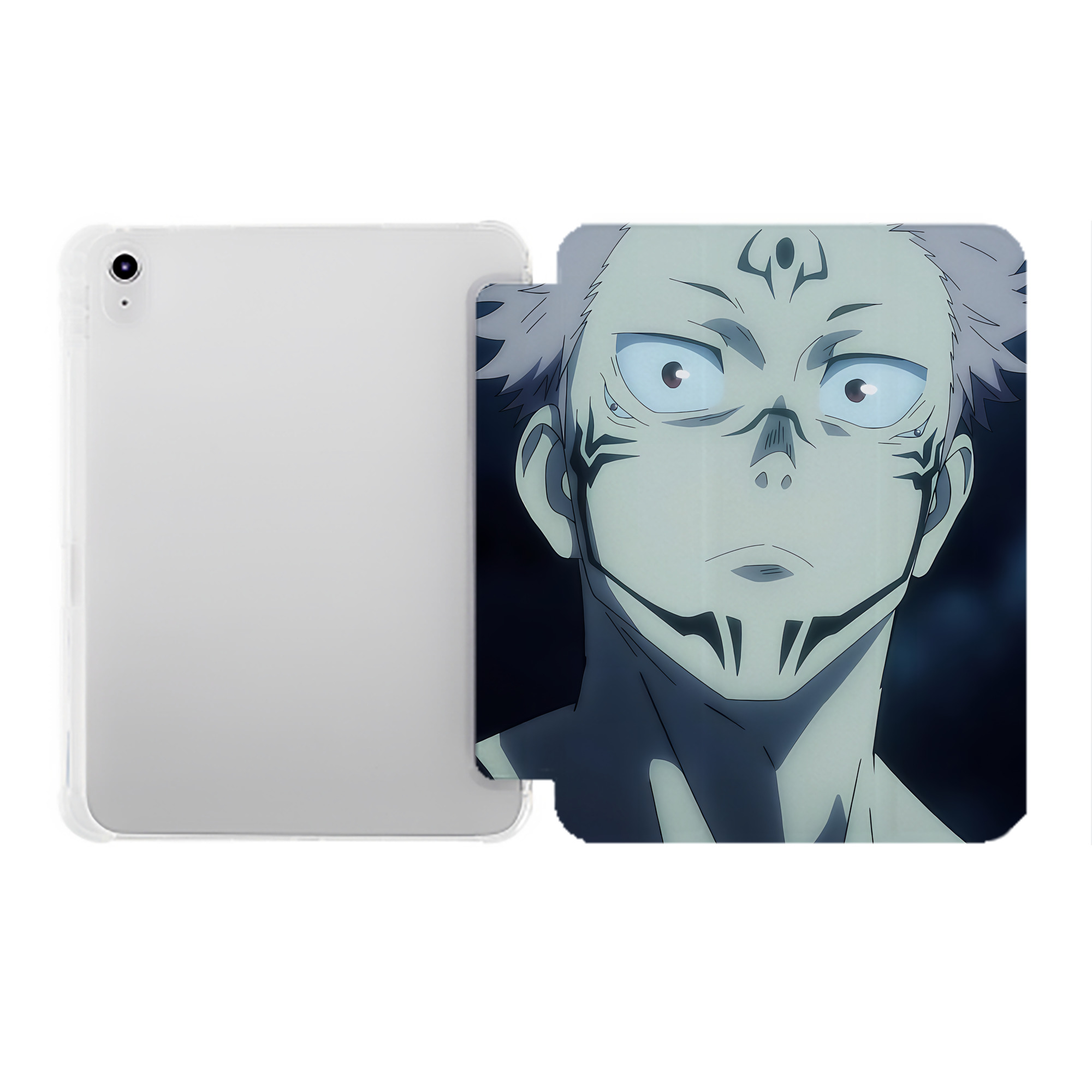 （画像用） SPY×FAMILY间谍家家酒 IPad ケース ペン収納付き 三つ折りスタンド PUレザー×シリコン 対応機種9.5/10.5/10.9インチ